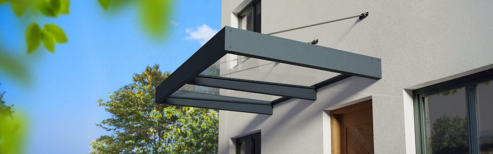 Palram-Canopia Sophia Door Awnings