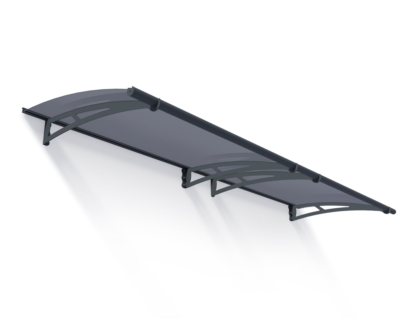 Aquila 3000 Door Awning 36" x 118" Solar Grey Panels