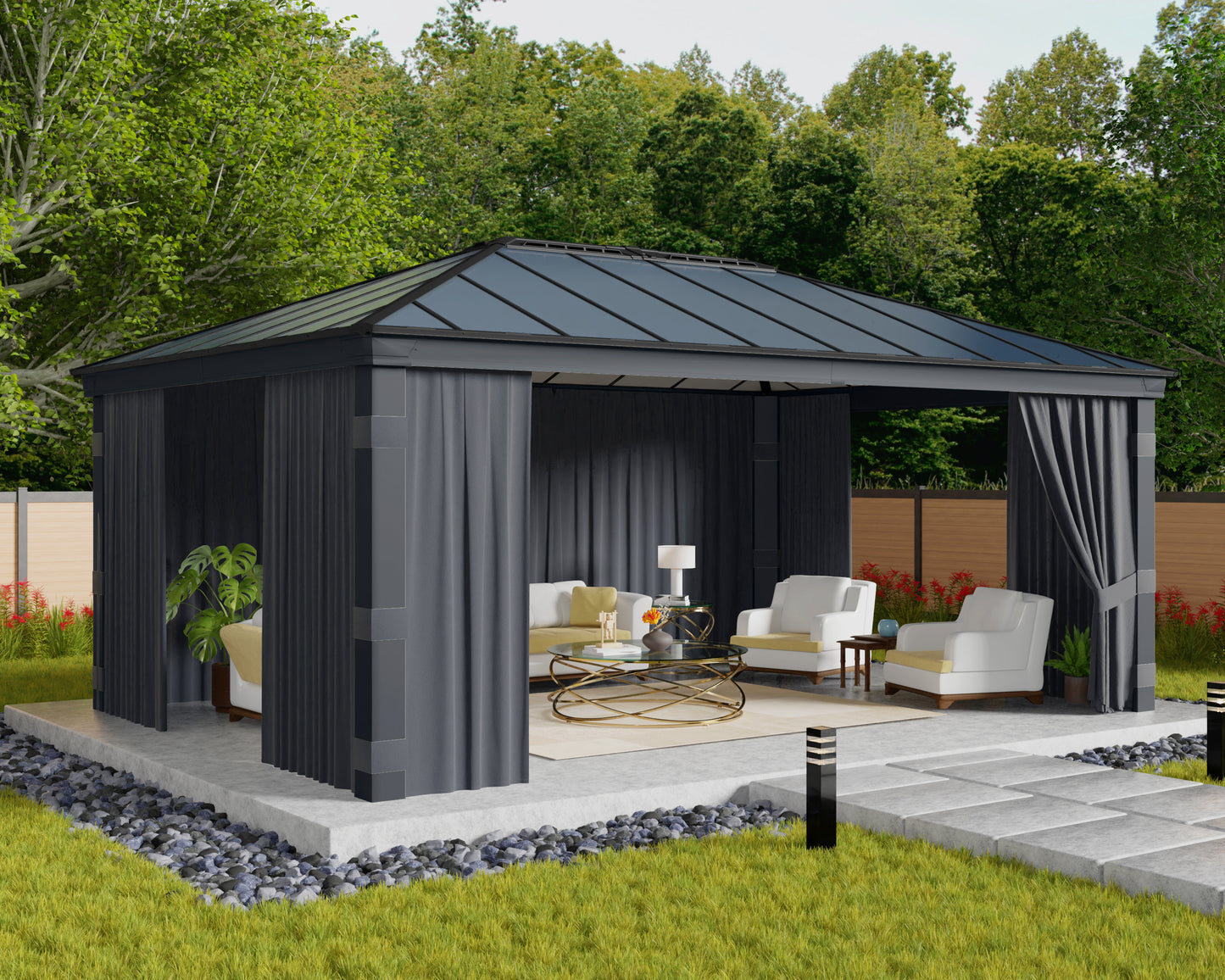 Dallas™ 14 ft. x 20 ft. Garden Gazebo | Palram-Canopia