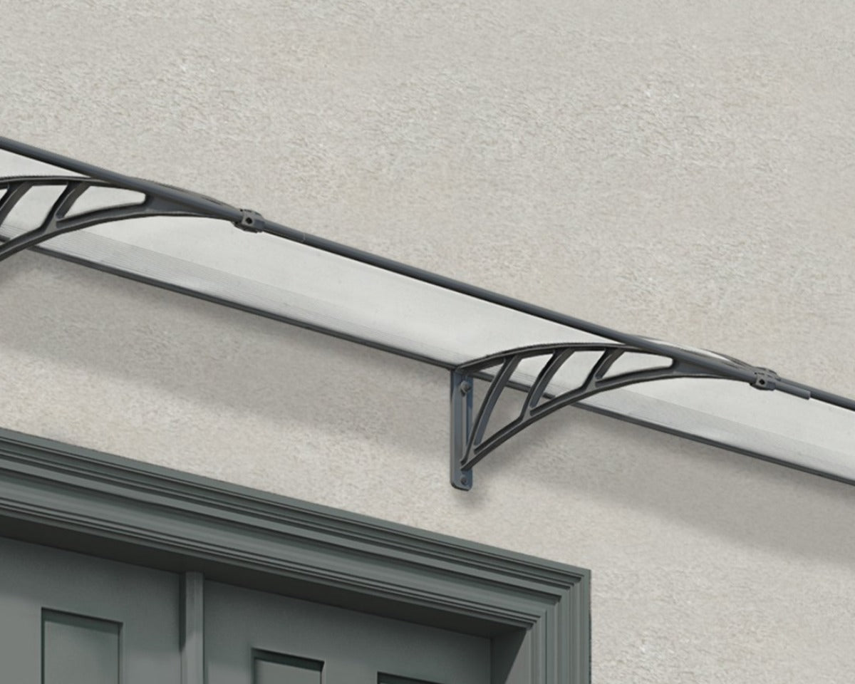 Neo™ 4050 Door Awning 34" x 161" | Palram-Canopia - Awnings-Canada