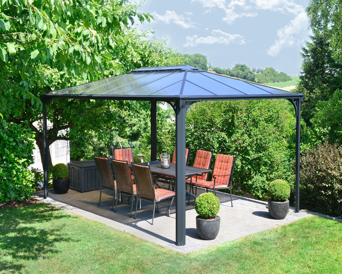 Martinique™ 4300 - 10 ft. x 14 ft. Garden Gazebo | Palram-Canopia - Awnings-Canada