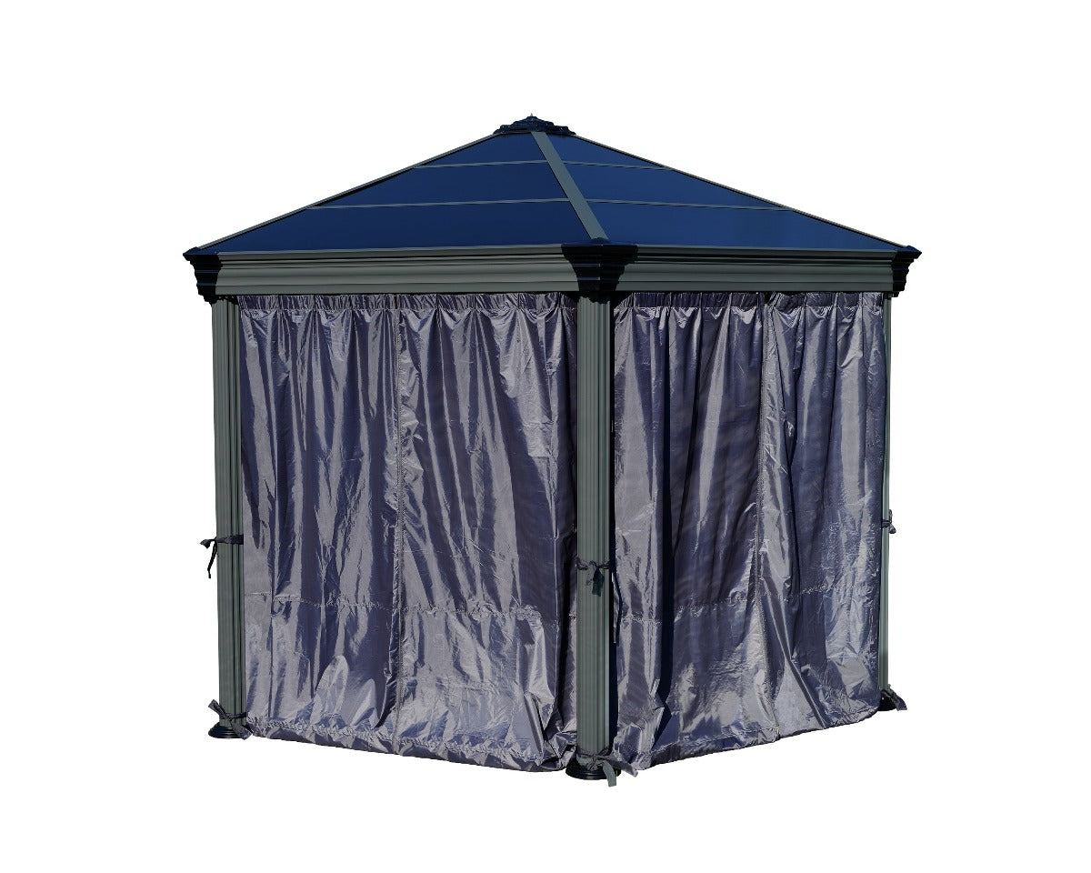 Roma™ Gazebo Curtain Set | Palram-Canopia - Awnings-Canada