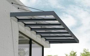 55" Sophia Door Awnings Clear by Palram-Canopia