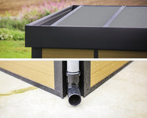 Copenhagen™ 11 ft. x 9 ft. Enclosed Garden Studio | Palram-Canopia