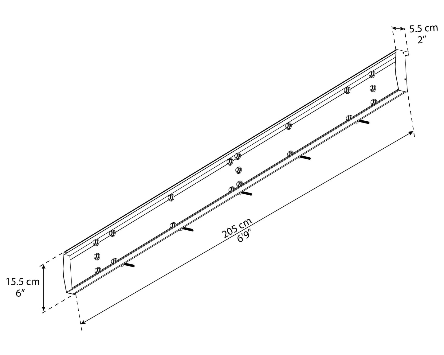 Aquila 4100 Door Awning  36" x 162" Solar Grey Panels | Palram-Canopia Canopia by Palram