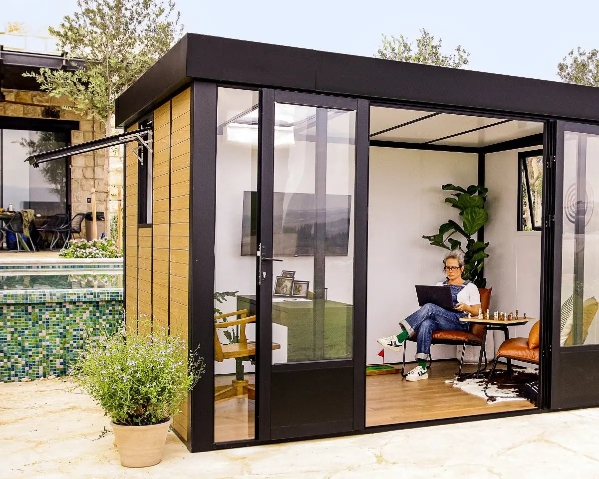 Copenhagen 11 ft. x 9 ft. Enclosed Garden Studio | Palram-Canopia Canopia by Palram