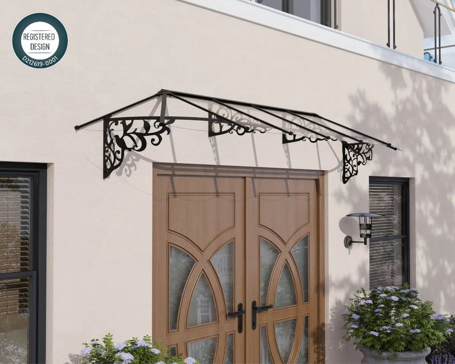 Lily Door Awning 3' x 12' | Palram-Canopia Canopia by Palram