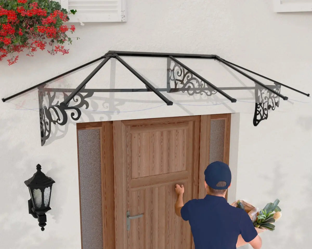 Lily Door Awning 3' x 9' | Palram-Canopia Canopia by Palram