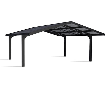 Sydney 20 x 20 Apex Black Structure Corrugated Panels 