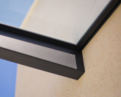 Sophia™ 1200 Door Awning  31" x 47" Clear Panels - Bracket
