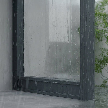 Sophia™ Door Awning  Single Side Walls | Rain View