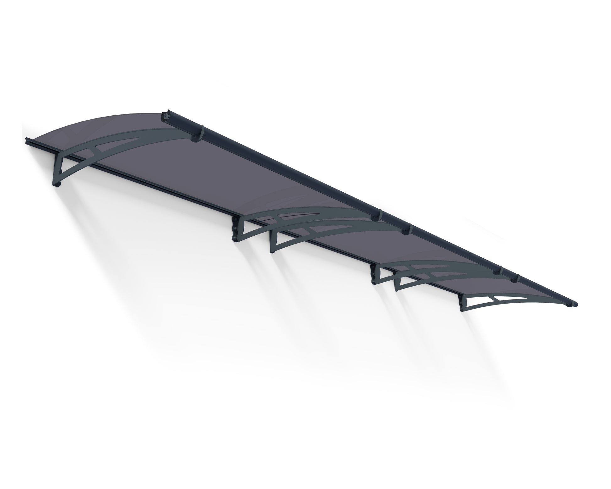 Aquila 4500 Door Awning 36" x 178" Solar Grey Panels