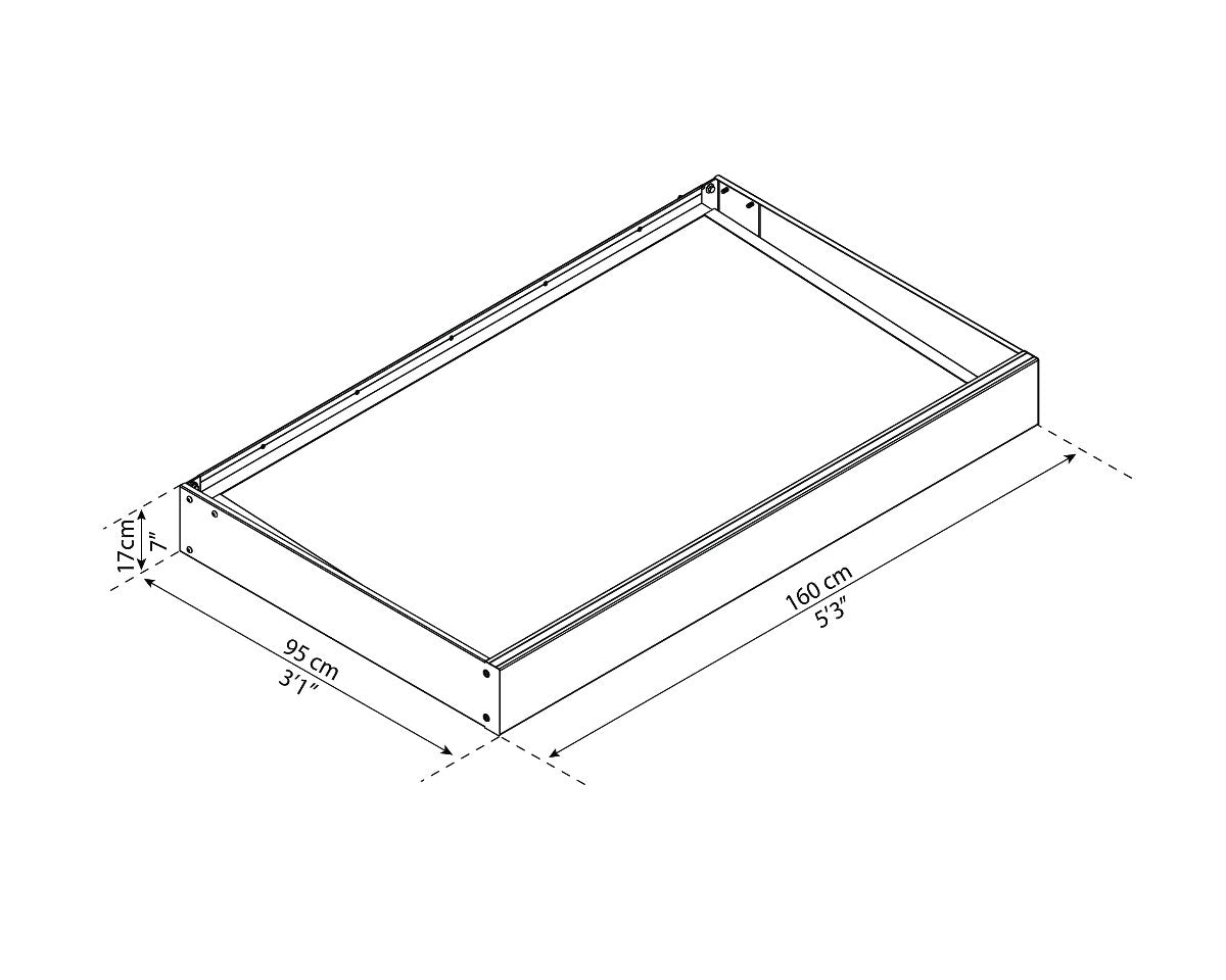 Sophia™ 1600 Door Awning 37" x 63" White Frame & White Panels
