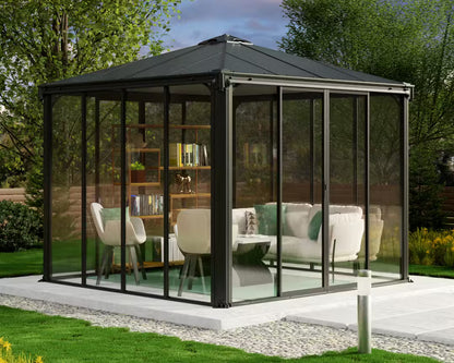 Ledro™ 3000 10 x 10 Enclosed Garden Gazebo | Palram-Canopia