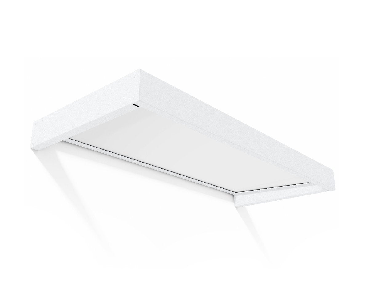 Sophia™ 2150 Door Awning  37" x 85" White Frame & Panels | Palram-Canopia