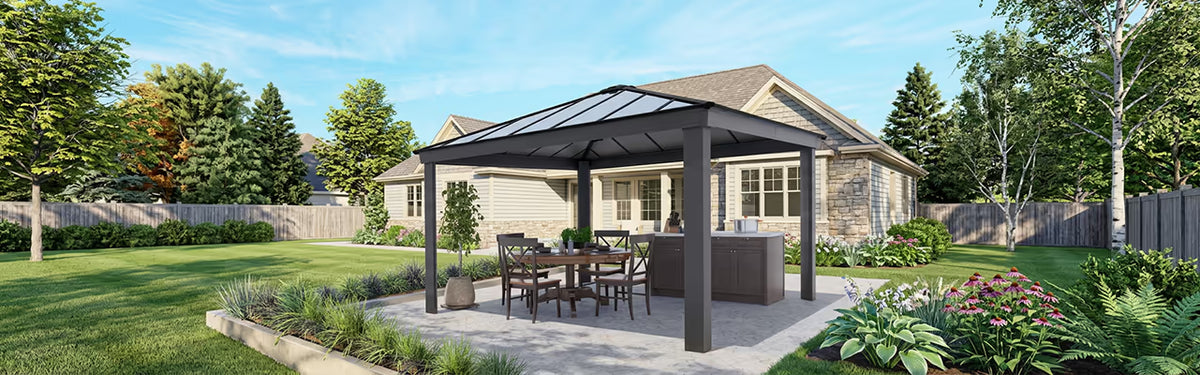Hard-Top Garden Gazebos
