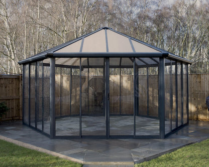Garda™ 17 ft. x 19 ft. Enclosed Garden Gazebo / Hot Tub Enclosure | Palram-Canopia - Awnings-Canada