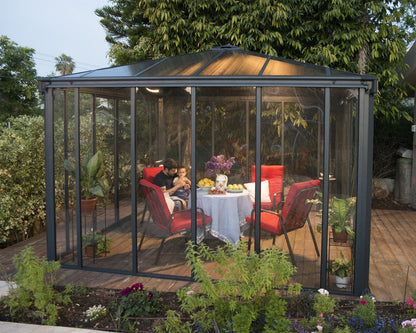 Ledro™ 3600 12 ft. x 12 ft. Enclosed Garden Gazebo | Palram-Canopia - Awnings-Canada