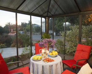 Ledro™ 3000 10 ft. x 10 ft. Enclosed Garden Gazebo | Palram-Canopia - Awnings-Canada