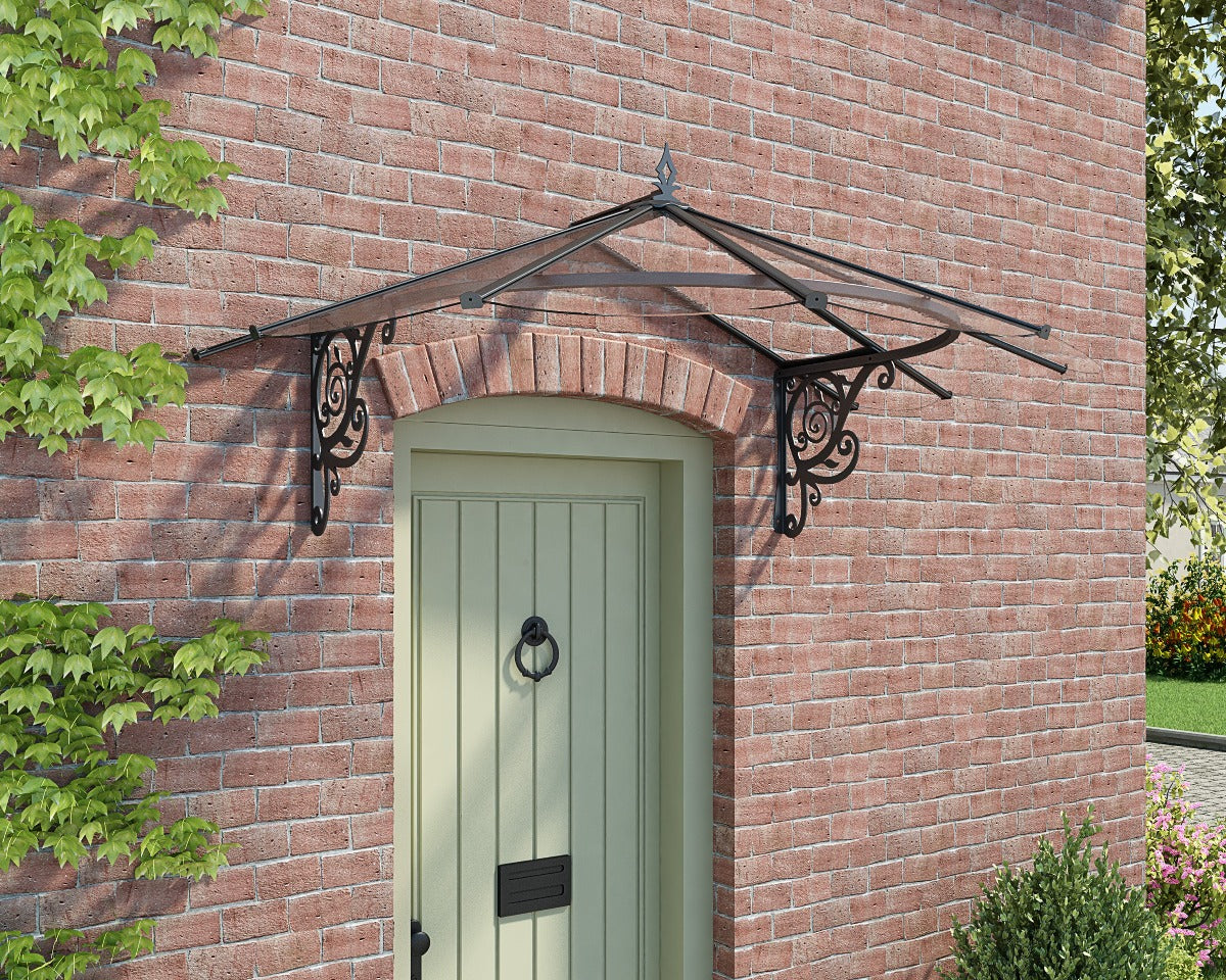 Lily™ Door Awning 48" x 70" | Palram-Canopia - Awnings-Canada