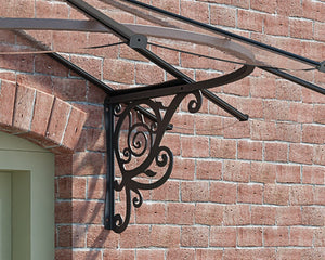 Lily™ Door Awning 48" x 70" | Palram-Canopia - Awnings-Canada