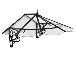 Lily™ Door Awning 48" x 70" | Palram-Canopia - Awnings-Canada
