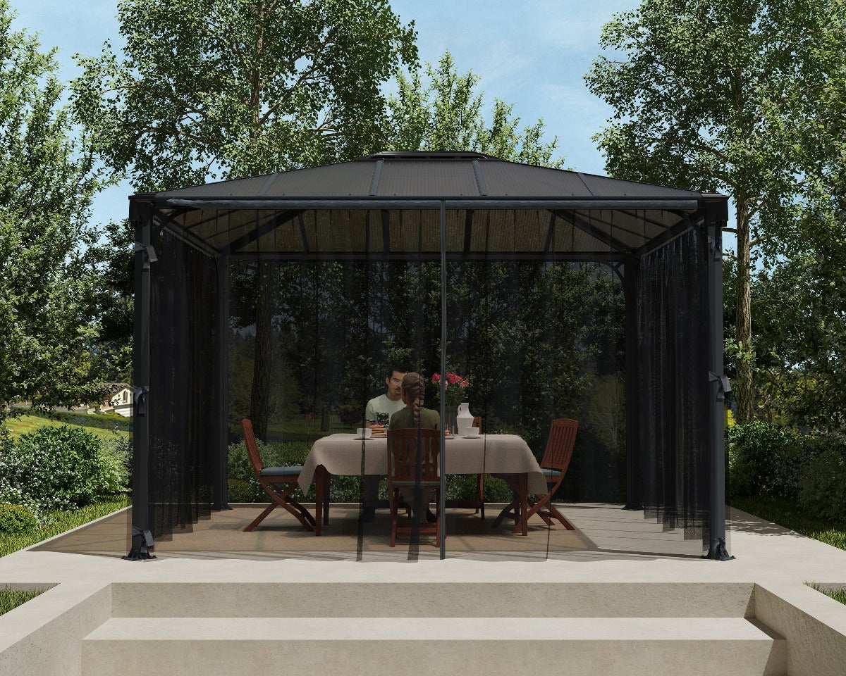 Martinique™ Gazebo Mosquito Netting | Palram-Canopia - Awnings-Canada