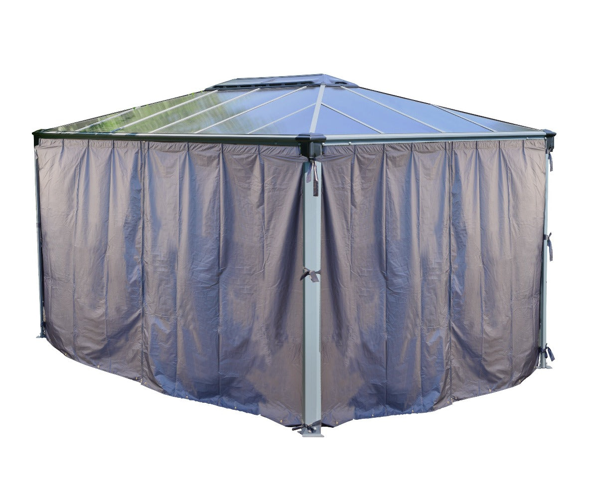 Martinique™ Gazebo Curtain Set | Palram-Canopia - Awnings-Canada