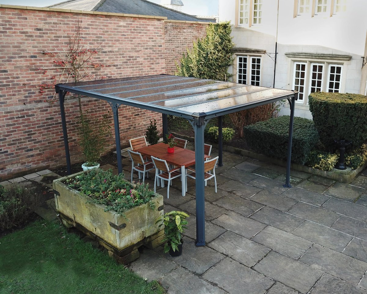 Milano™ 4300 14 ft. x 10 ft. Garden Gazebo | Palram-Canopia - Awnings-Canada