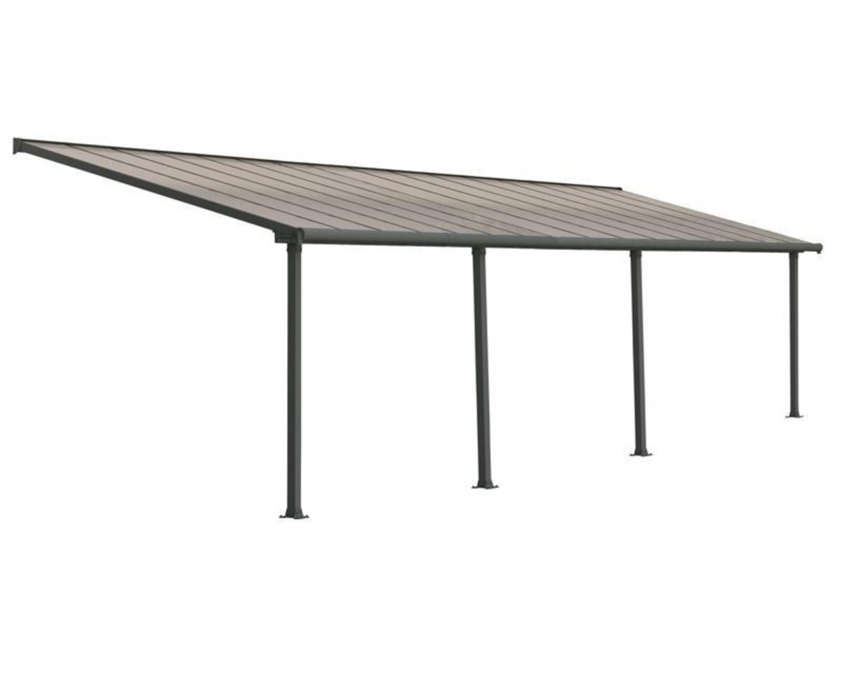 10 ft Olympia™ Patio Covers Grey by PalramCanopia AwningsCanada