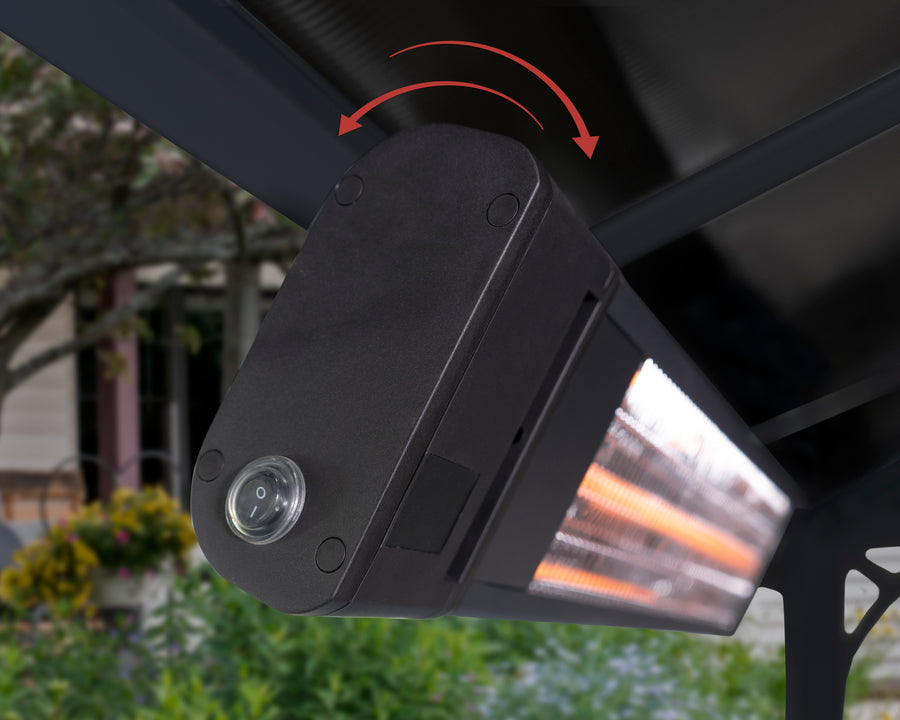 Carbon Fiber IR Outdoor Heater | Palram-Canopia - Awnings-Canada