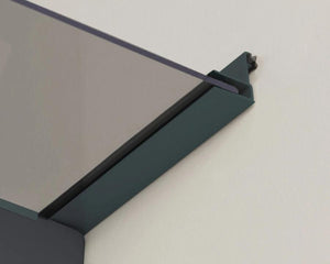 Aquila 3000 Door Awning 36" x 118" Solar Grey Panels | Palram-Canopia - Awnings-Canada