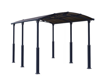 Tucson™ 5000 Gazebo (Arcadia) Grey Frame Bronze Panels 12 ft. x 16 ft. | Palram-Canopia - Awnings-Canada