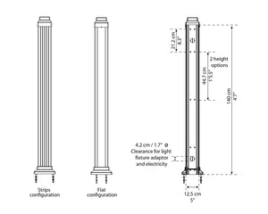 Arcadia™ Carport Alpine (Elevation) Kit, 4 Posts Minimum Required  | Palram-Canopia - Awnings-Canada