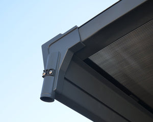 Vitoria 9'6" x 16' 5" Carport, RV and Boat Shelter Grey Frame Bronze Panels | Palram-Canopia - Awnings-Canada
