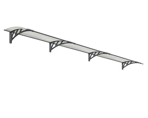 Neo™ 4050 Door Awning 34" x 161" | Palram-Canopia - Awnings-Canada