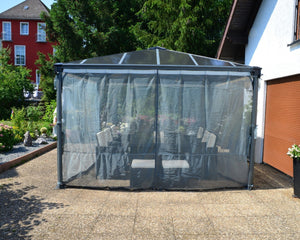 Palermo™ Gazebo Mosquito Netting Set | Palram-Canopia - Awnings-Canada