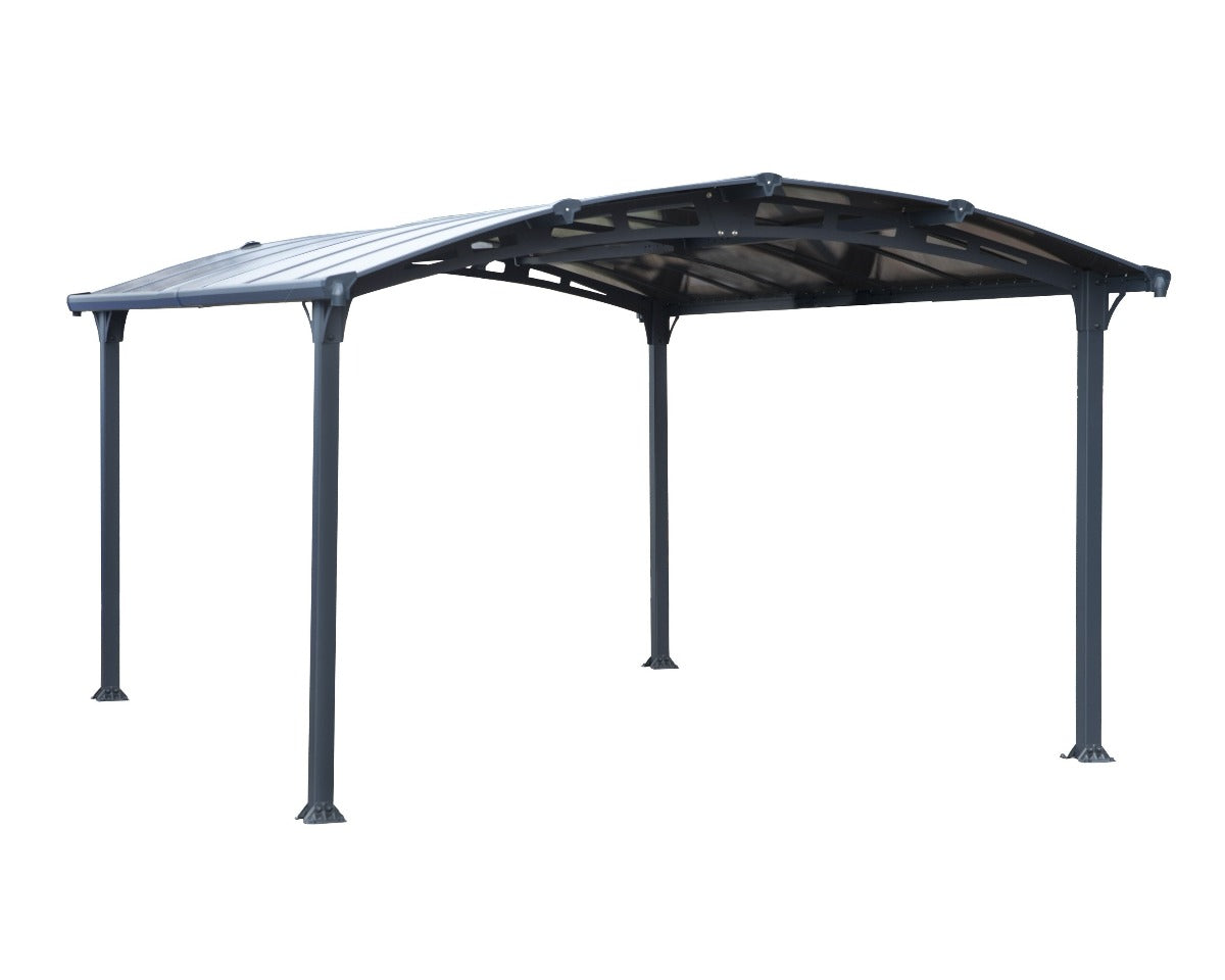 Tucson™ 4300 Gazebo (Arcadia) Grey Frame Bronze Panels 12 ft. x 14 ft. | Palram-Canopia - Awnings-Canada