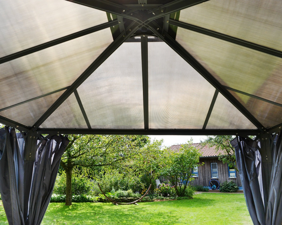 Martinique™ Gazebo Curtain Set | Palram-Canopia - Awnings-Canada