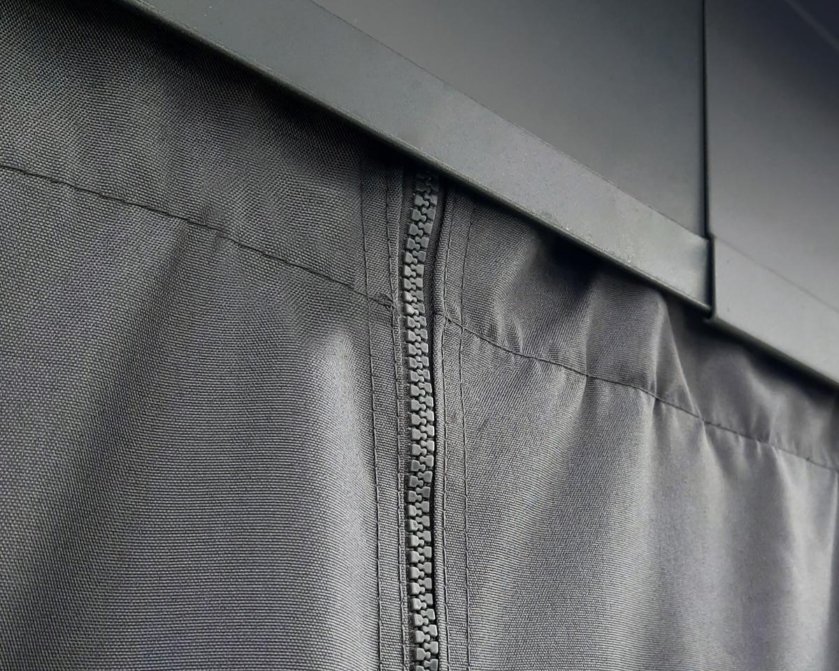 Dallas™ Gazebo Curtain Set PalramCanopia Dallas™ 12 ft. x 14 ft. Garden Gazebo Curtain Set