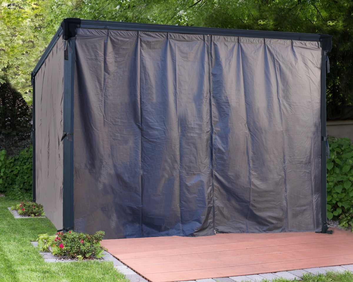 Milano™ Gazebo Curtain set | Palram-Canopia - Awnings-Canada