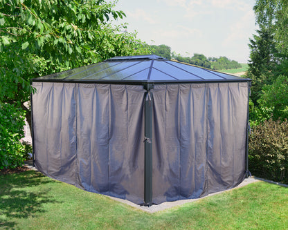 Martinique™ Gazebo Curtain Set | Palram-Canopia - Awnings-Canada