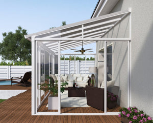SanRemo™ 10 ft. x 14 ft. Solarium Patio Enclosure White | Palram-Canopia - Awnings-Canada